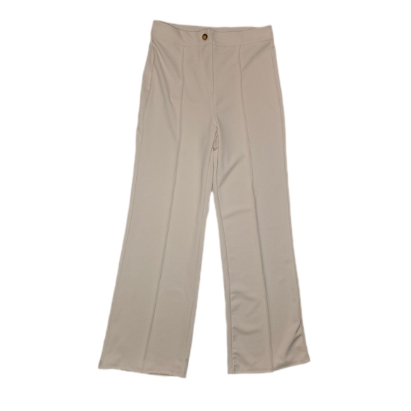 SHEIN | Cream Women's Flared Pants - Picture 3 of 5